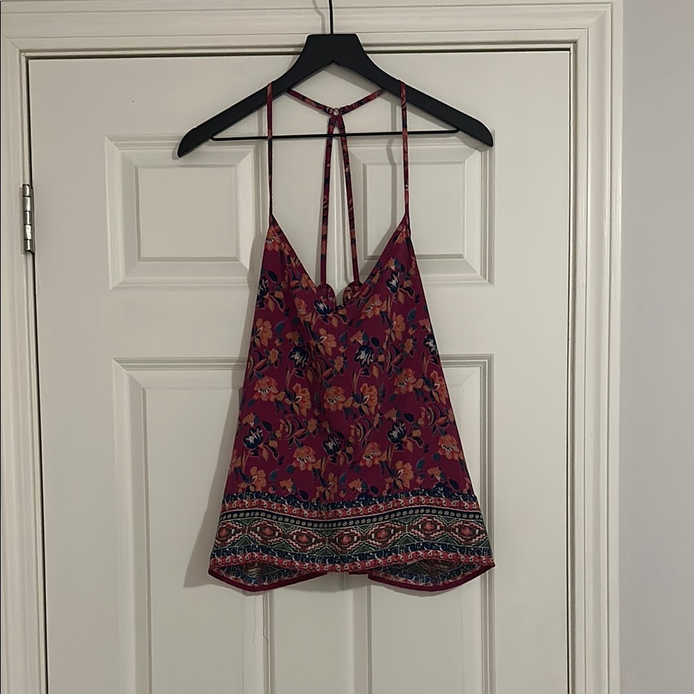 Hollister Floral Tank Top